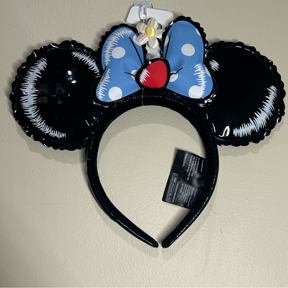 Loungefly Disney Minnie Mouse Vinyl Balloon Headband Ears